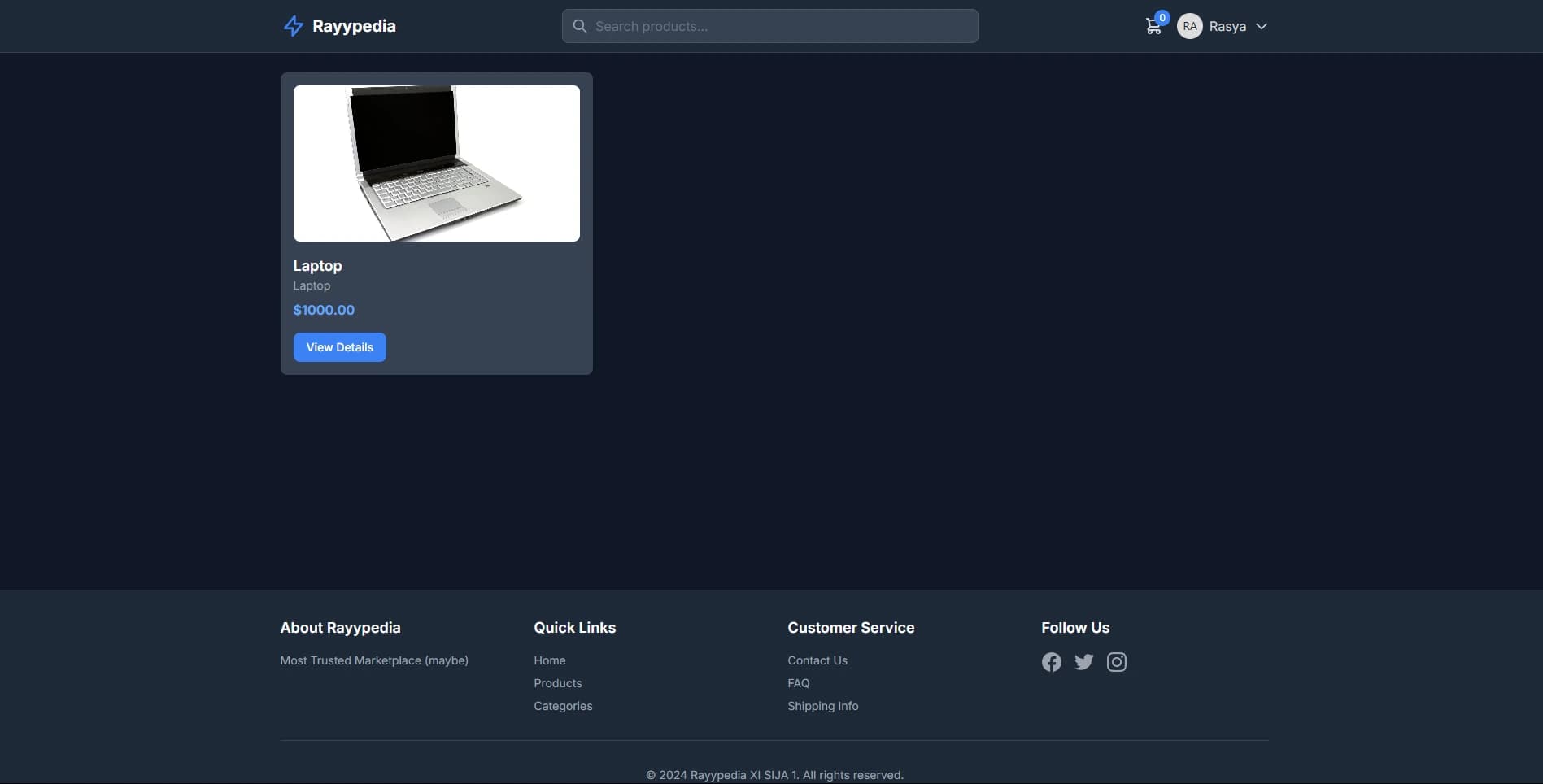 Rayypedia Marketplace